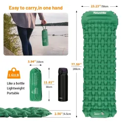 Matelas gonflable NATUREHIKE : confort léger pour les campeurs